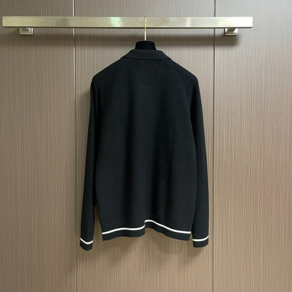 Brunello Cucinelli lapel knitted sweater coat - Picture 3 of 8